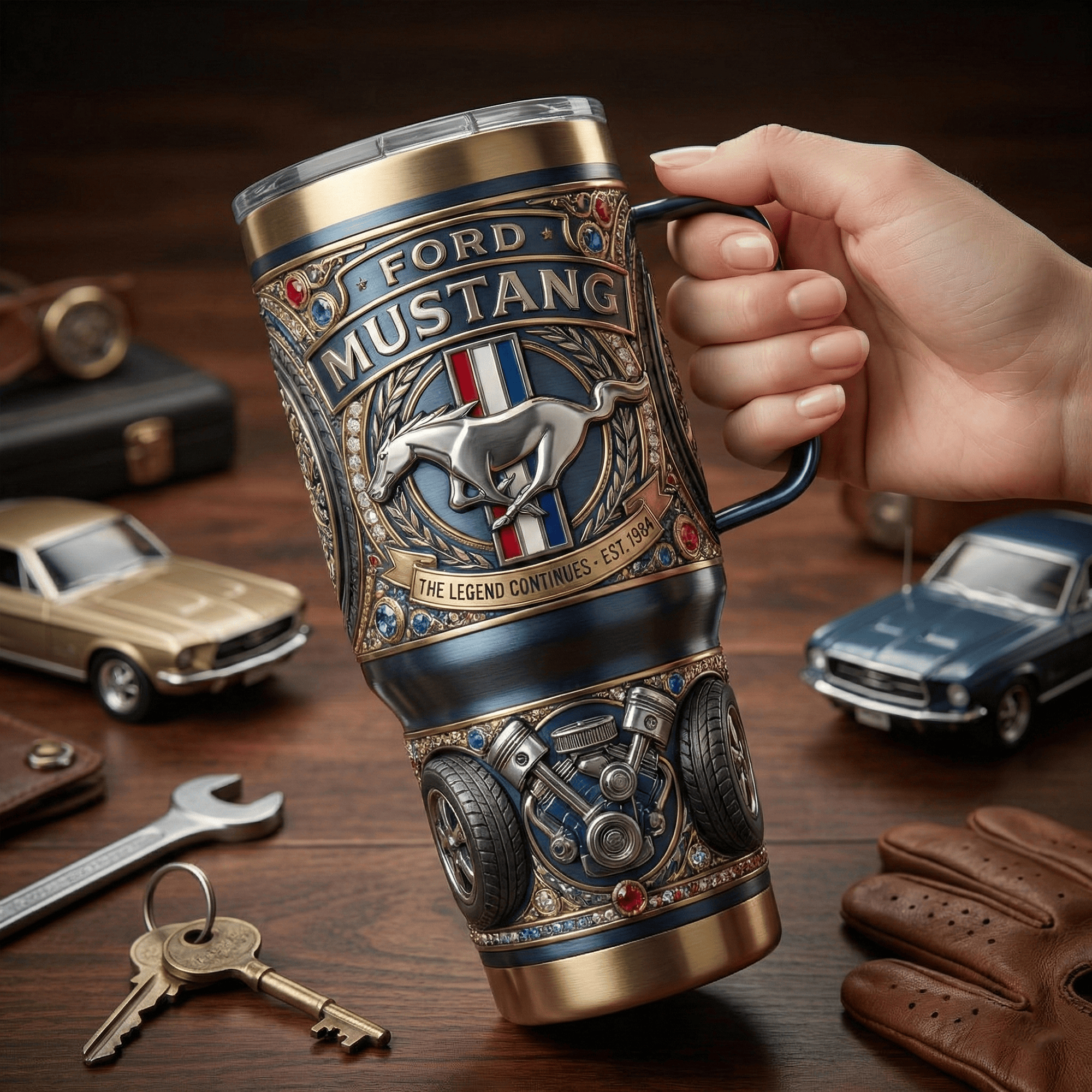 MUST 40oz Tumbler With Handle LNTH