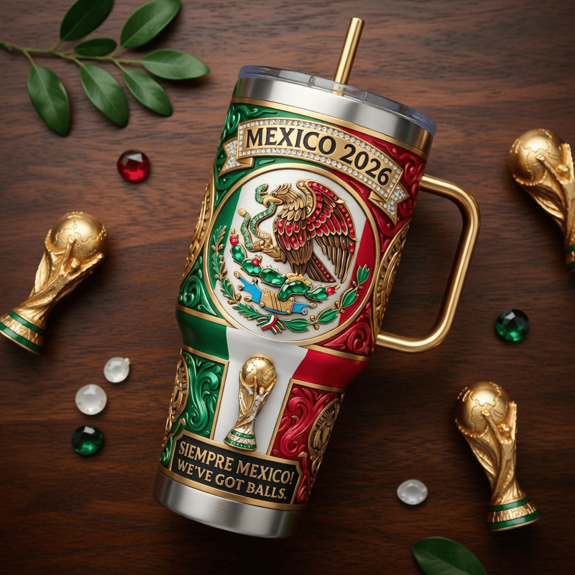 MXC 40oz Tumbler With Handle LNTH