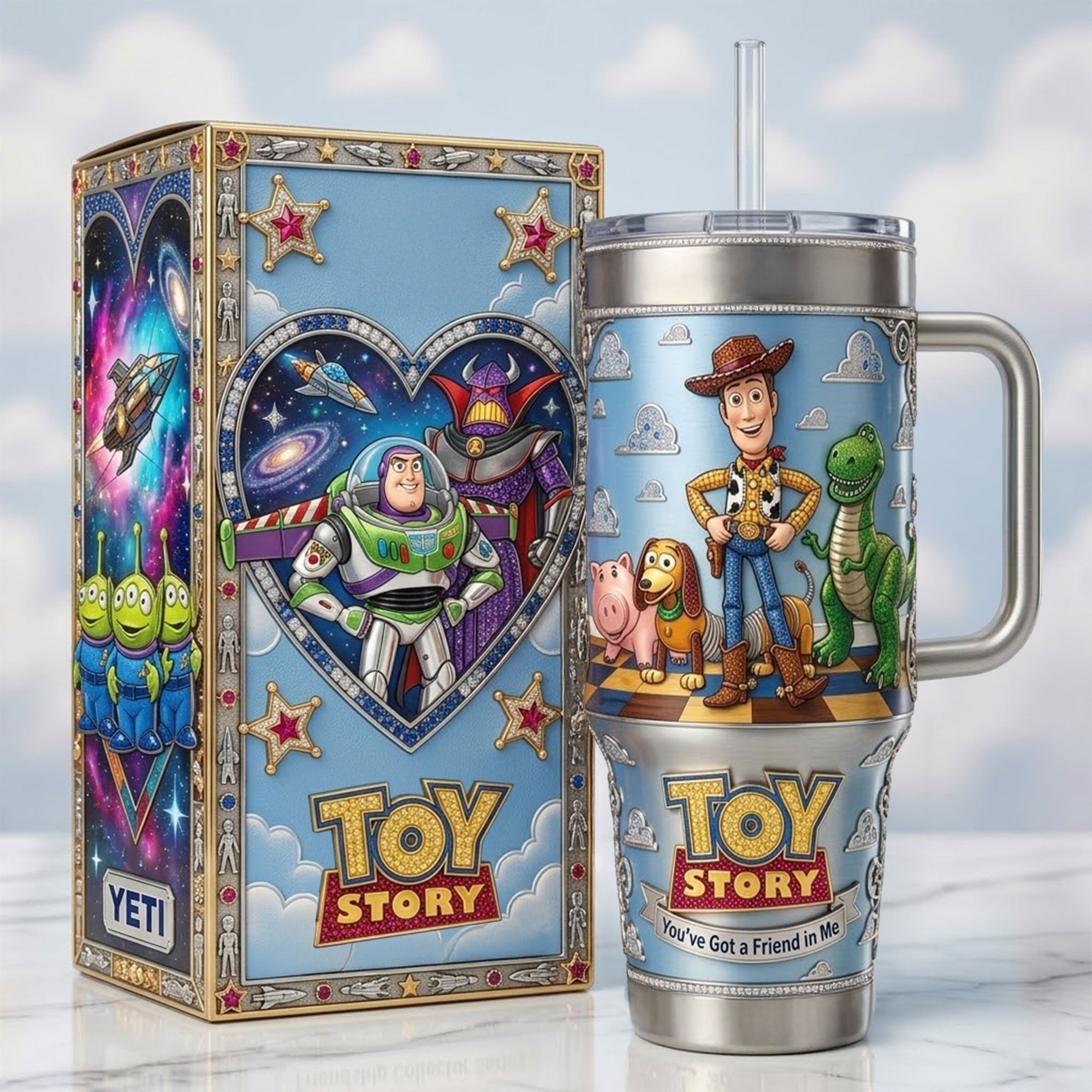 Premium TSTR 40oz Tumbler With Handle TNSM