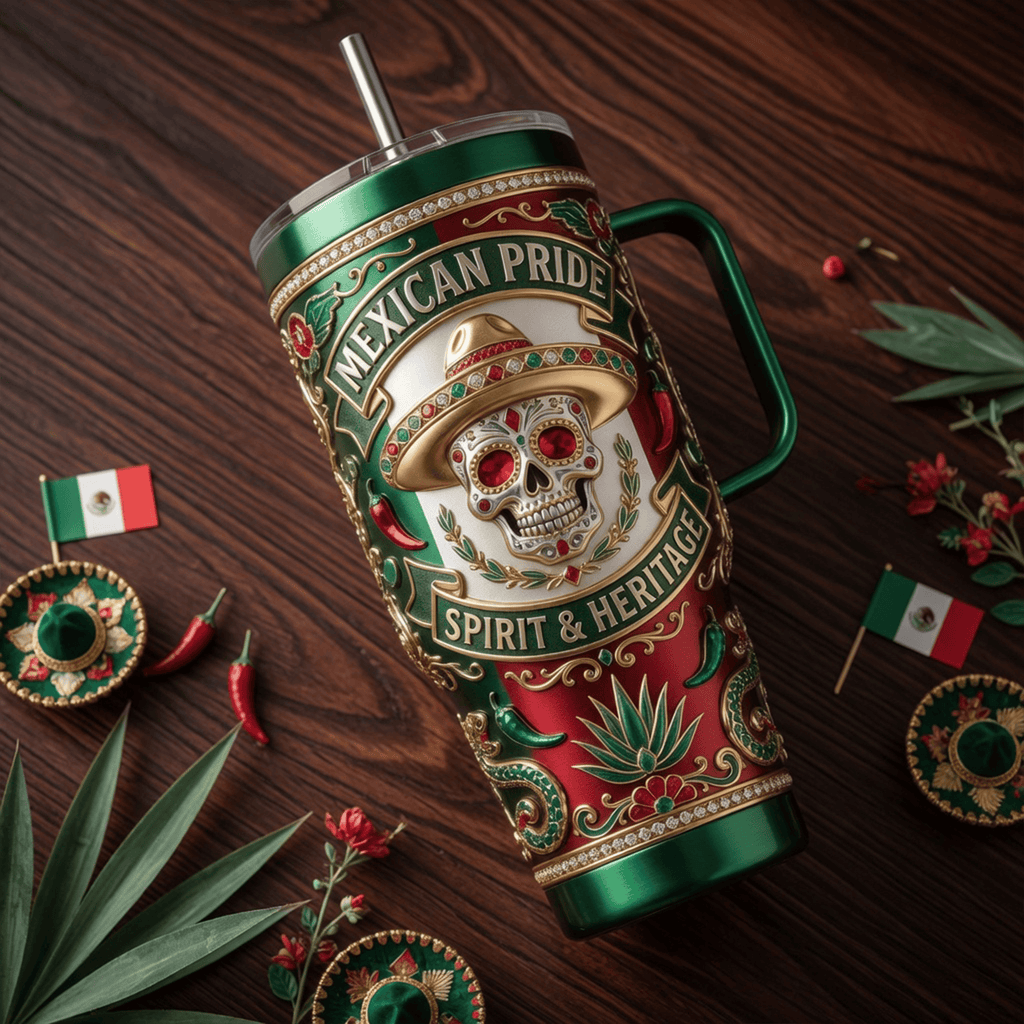 Premium MXC 40oz Tumbler With Handle LNTH
