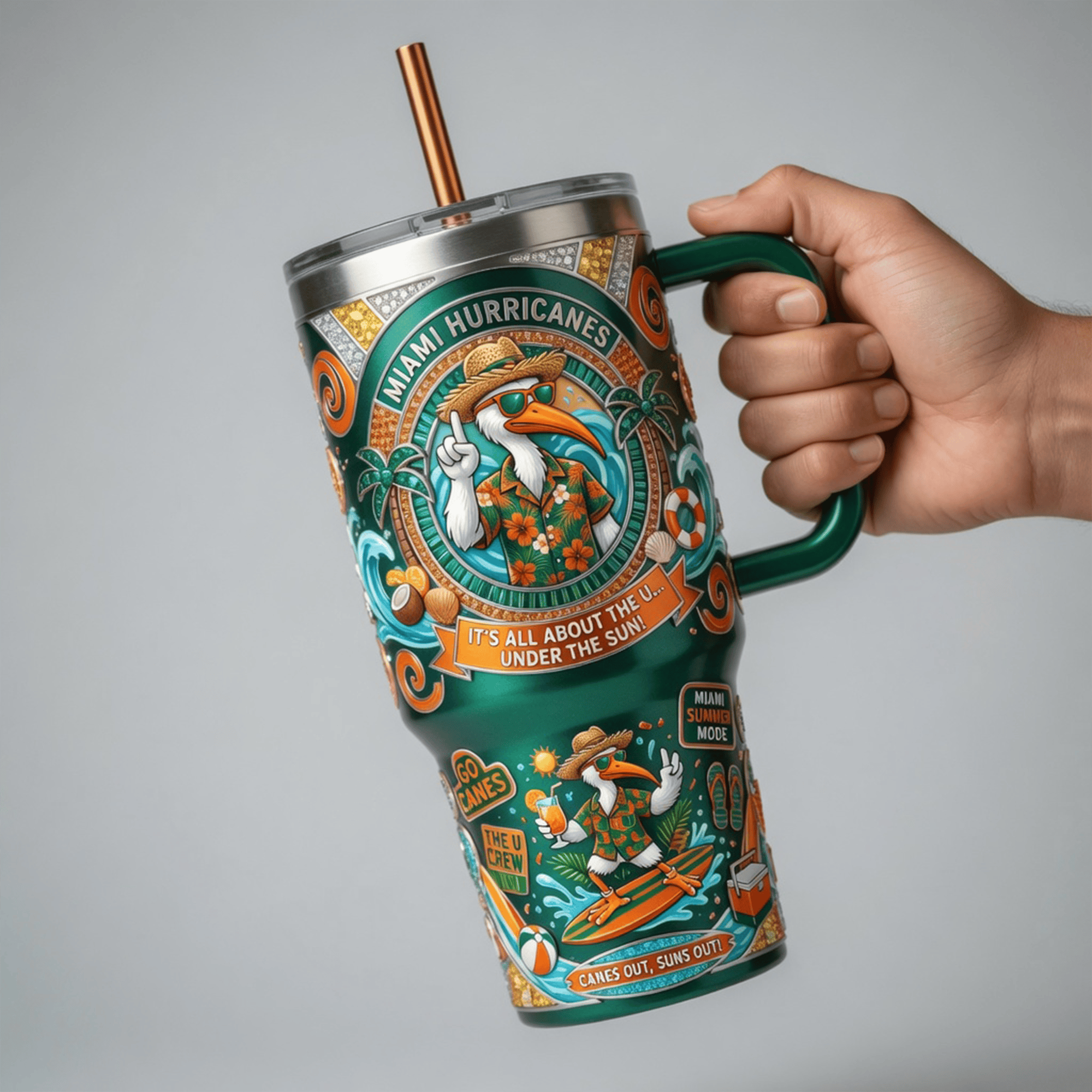 MHC 40oz Tumbler With Handle LNTH
