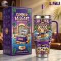 LSU 40oz Tumbler With Handle LNTH