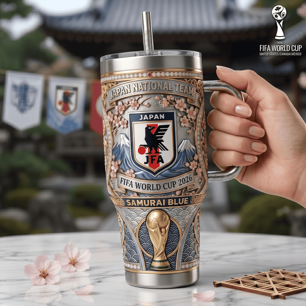 JPFC 40oz Tumbler With Handle LNTH