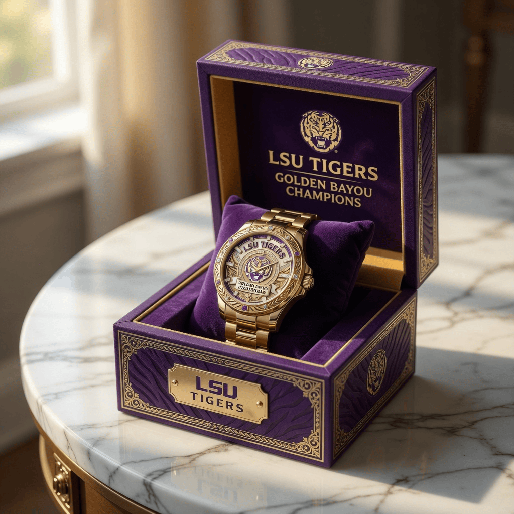 LSU Stainless Steel Watch PDL
