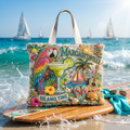 JMBF Summer Vibes Tote Bag HTTT
