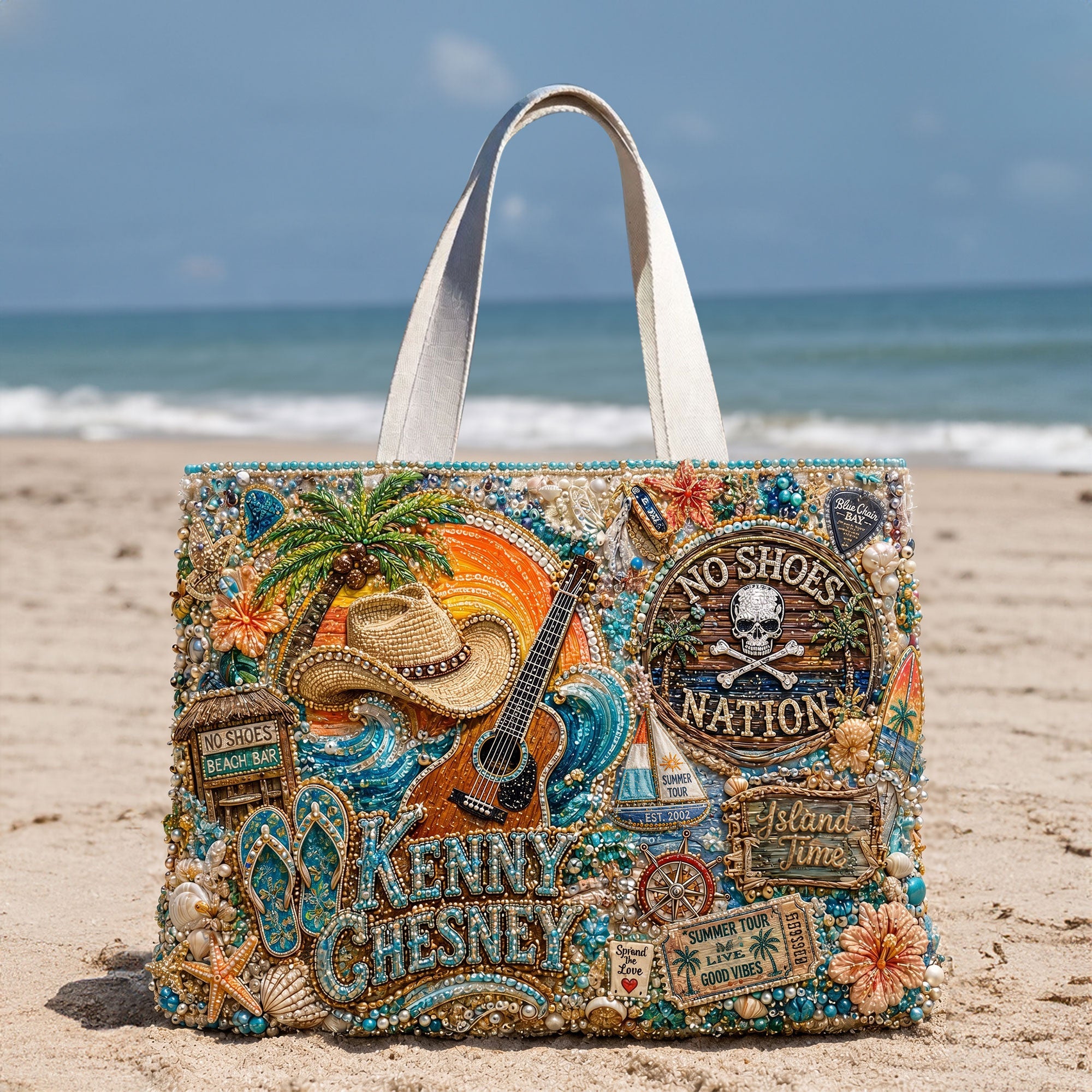 KNCN Summer Vibes Tote Bag HTTT