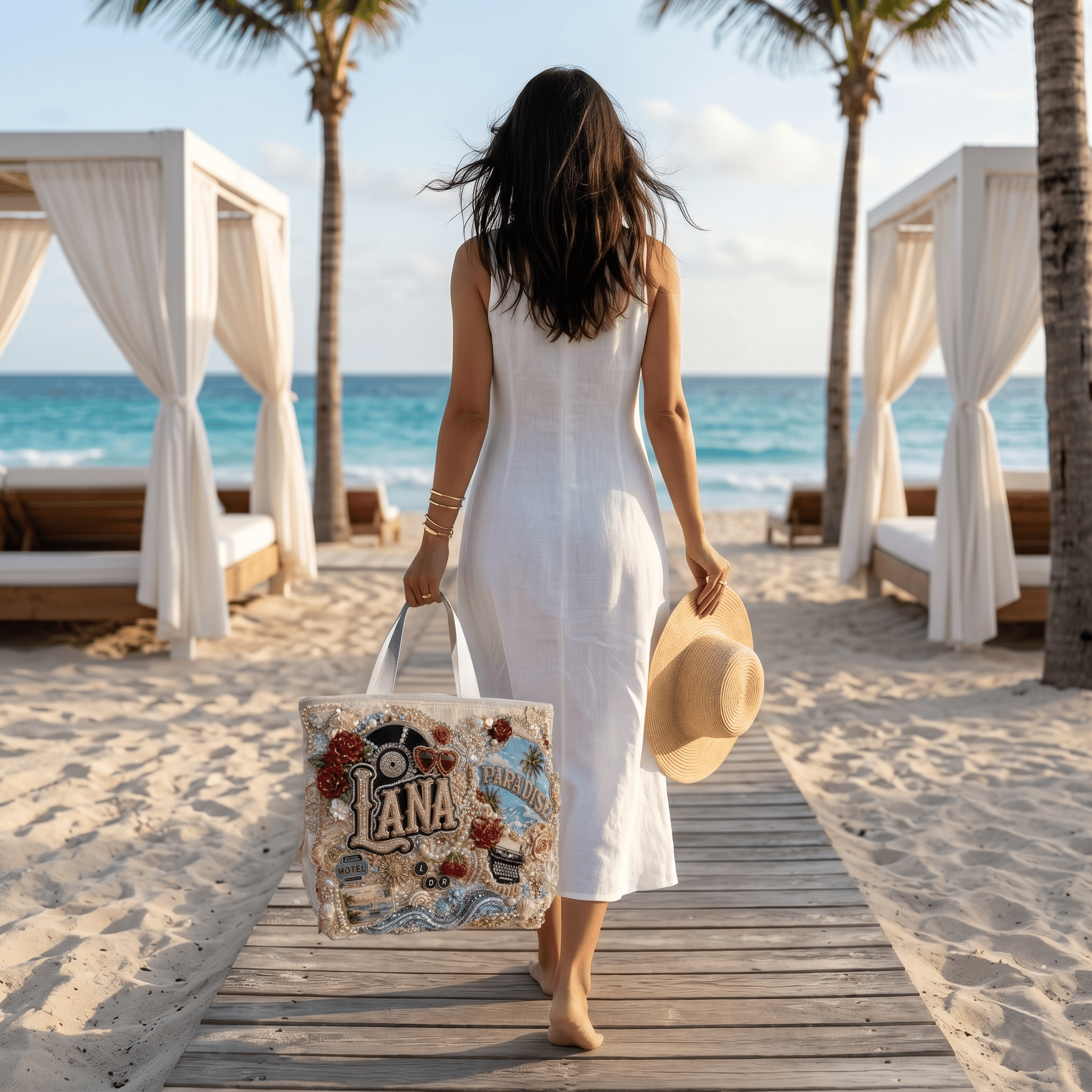 LDR Summer Vibes Tote Bag HTTT