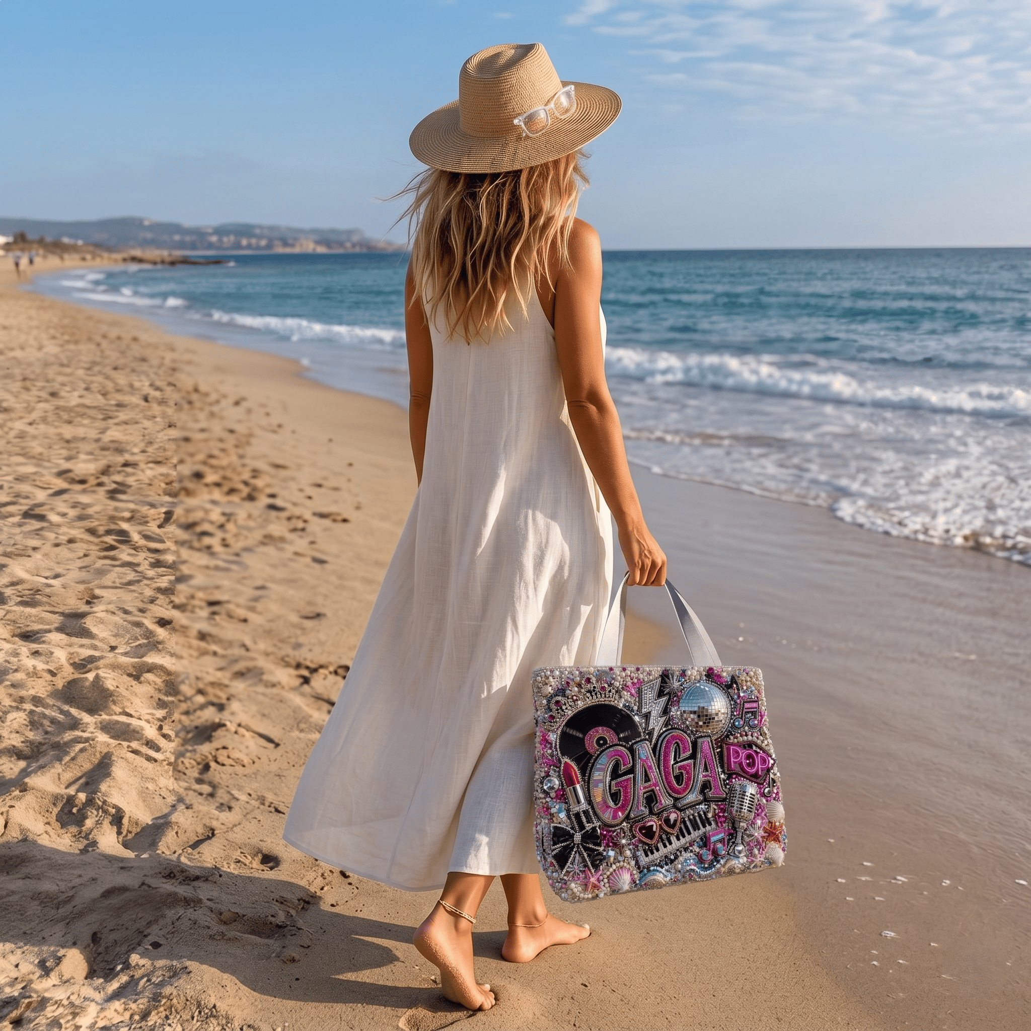 LDGG Summer Vibes Tote Bag HTTT