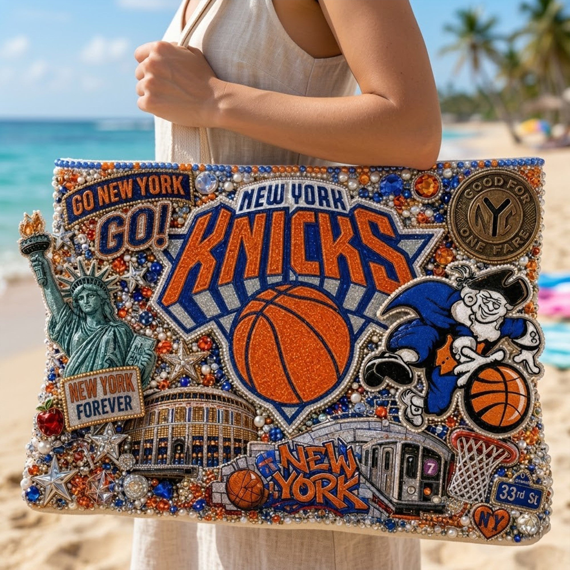 NYK Summer Vibes Tote Bag HQH
