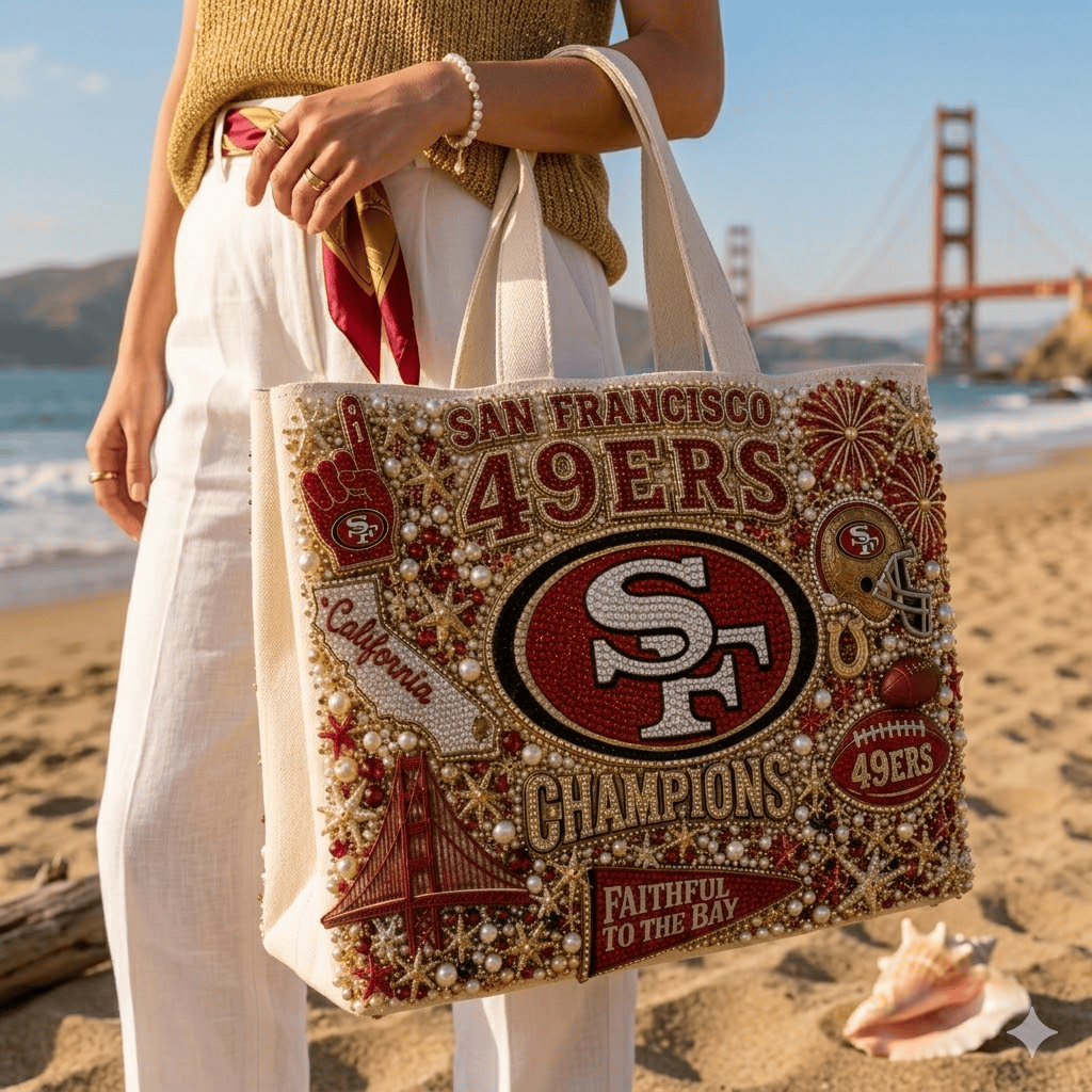 SF49 Summer Vibes Tote Bag TTNL