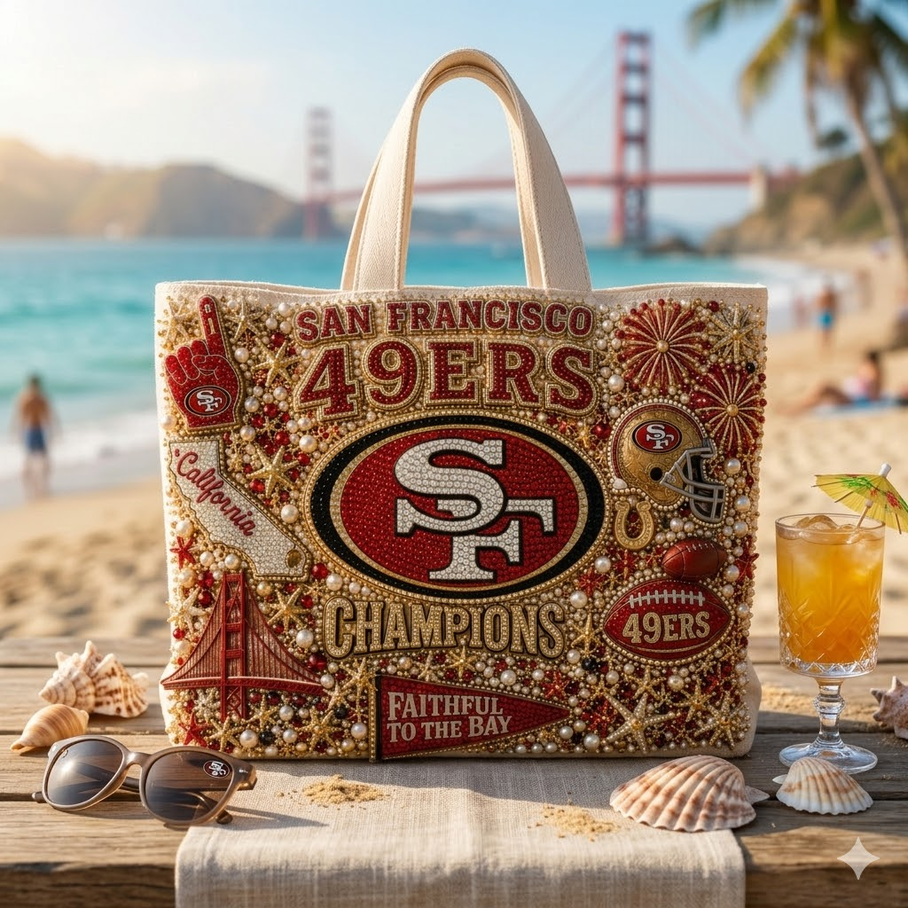 SF49 Summer Vibes Tote Bag TTNL