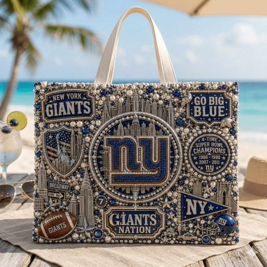 NYG Summer Vibes Tote Bag TTNL
