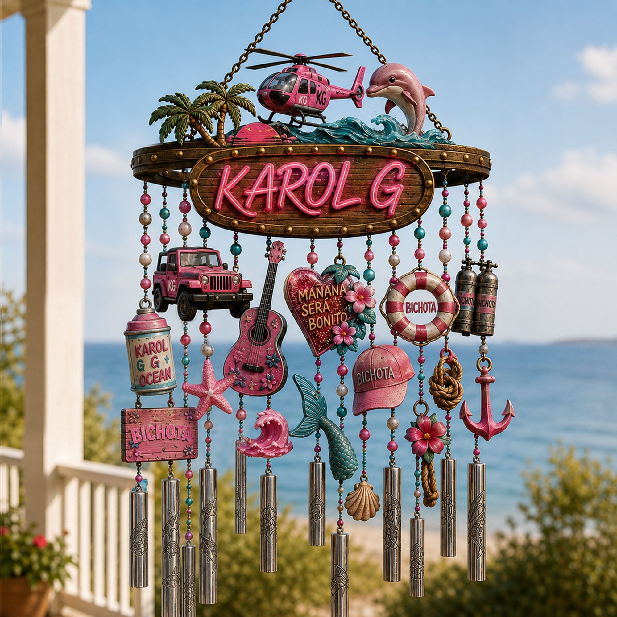 Premium KRG Wind Chime HTTT