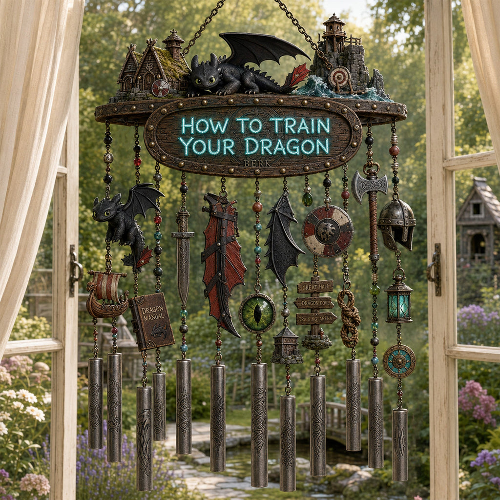 Premium HTTYD Wind Chime HTTT