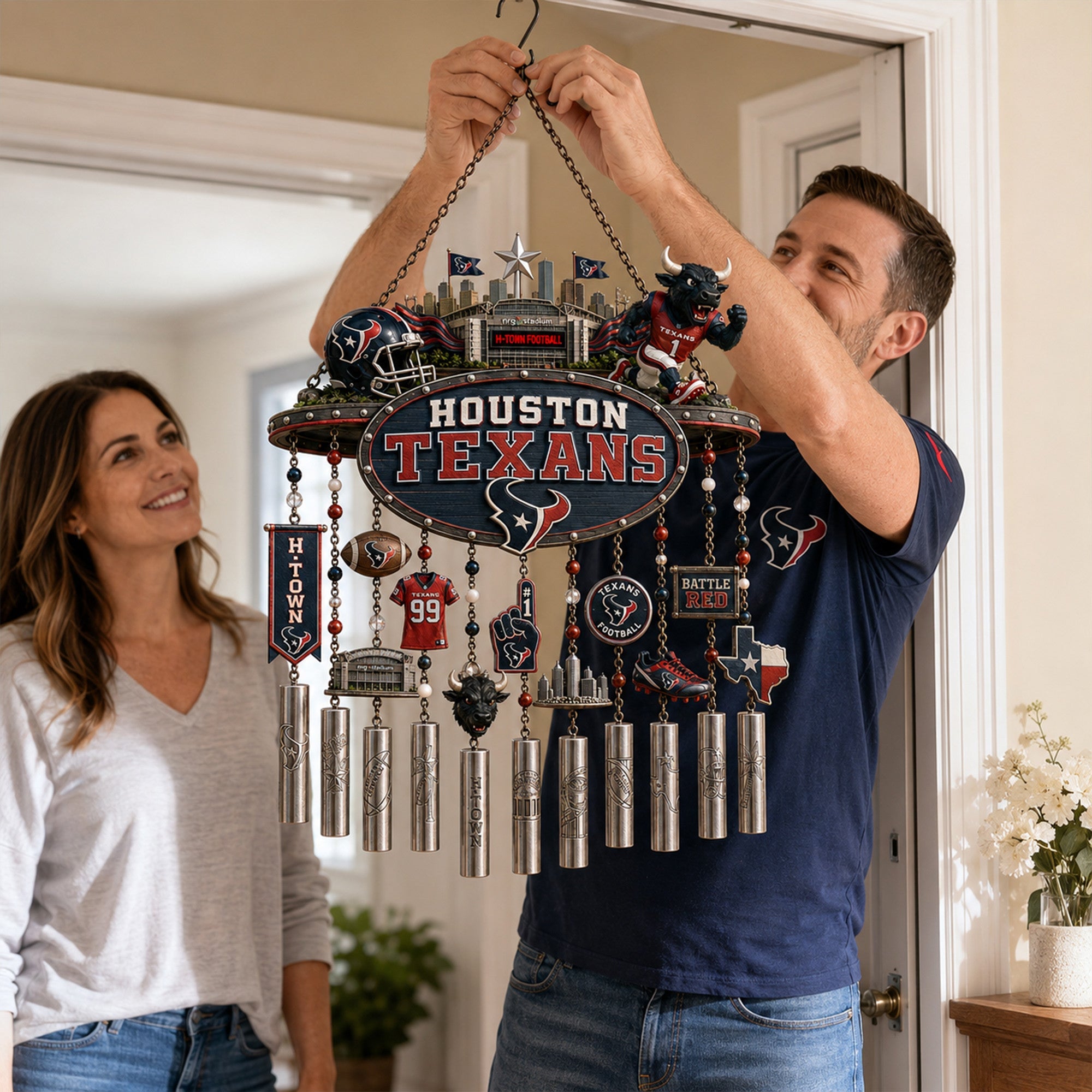 Premium HTX Wind Chime TTNL