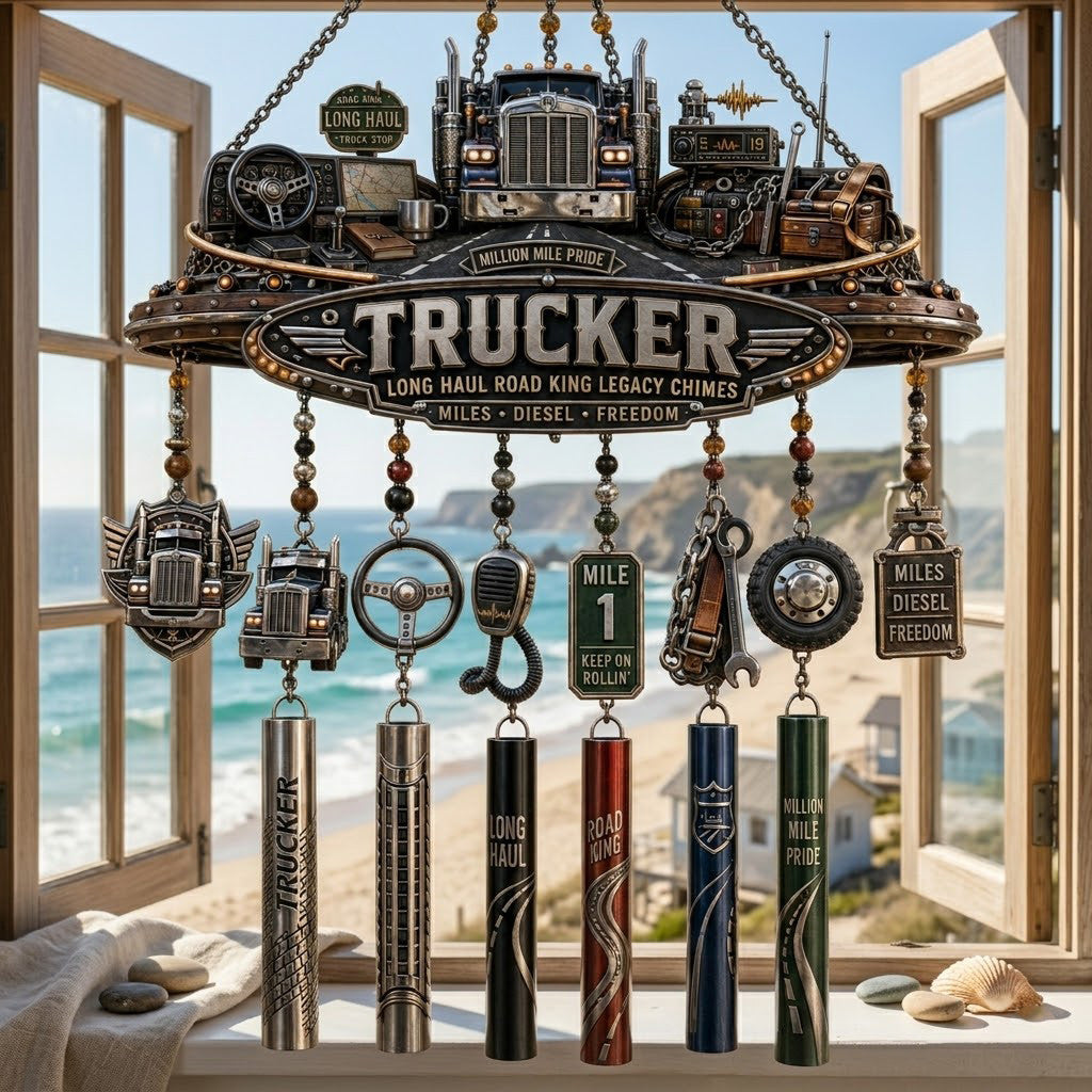 Premium TRUCK Wind Chime HQH
