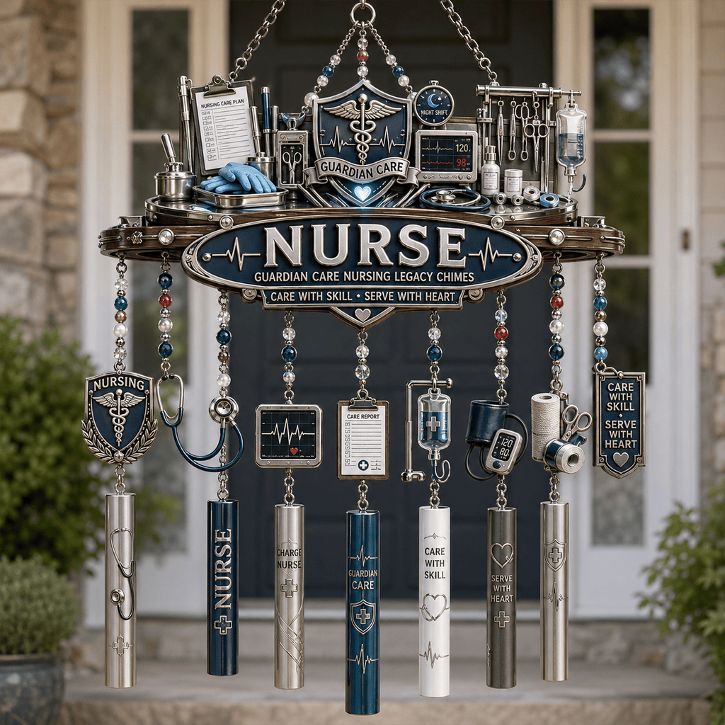 Premium NURSE Wind Chime HQH