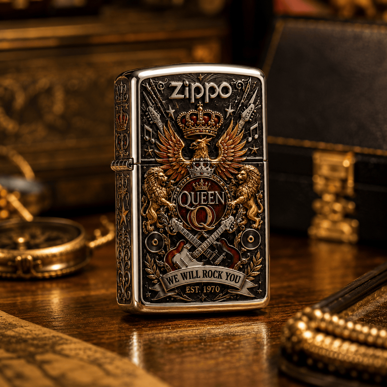 Premium QNN Zippo Lighter PDL