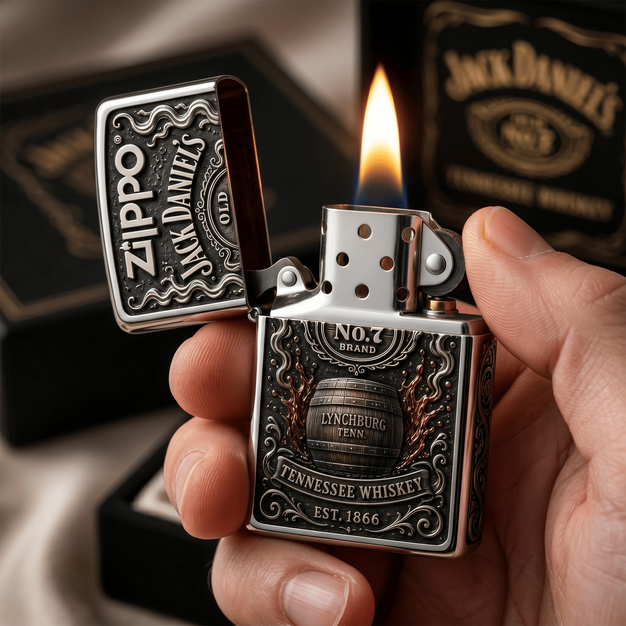 Premium JND Zippo Lighter TNSM