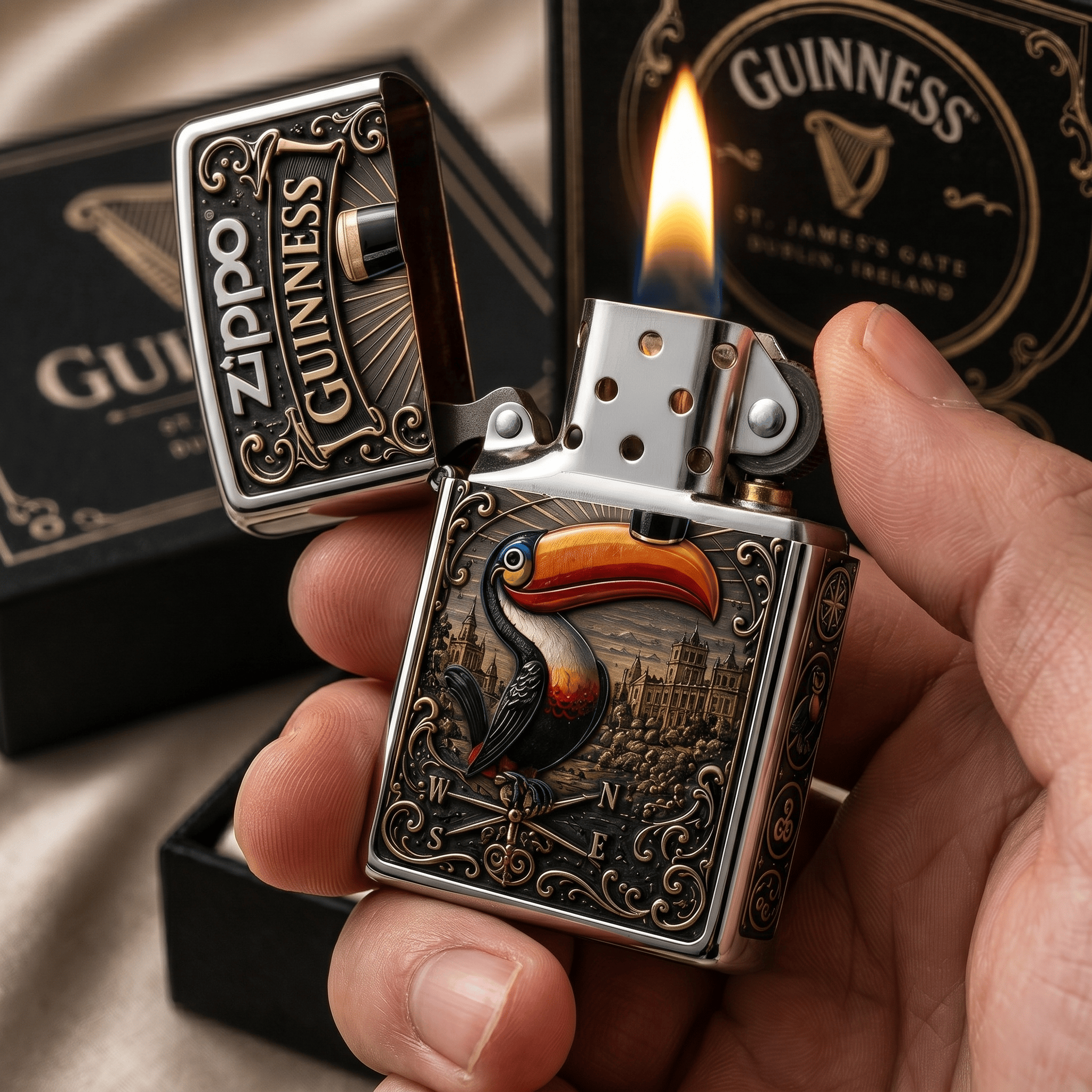 Premium GNSB Zippo Lighter TNSM