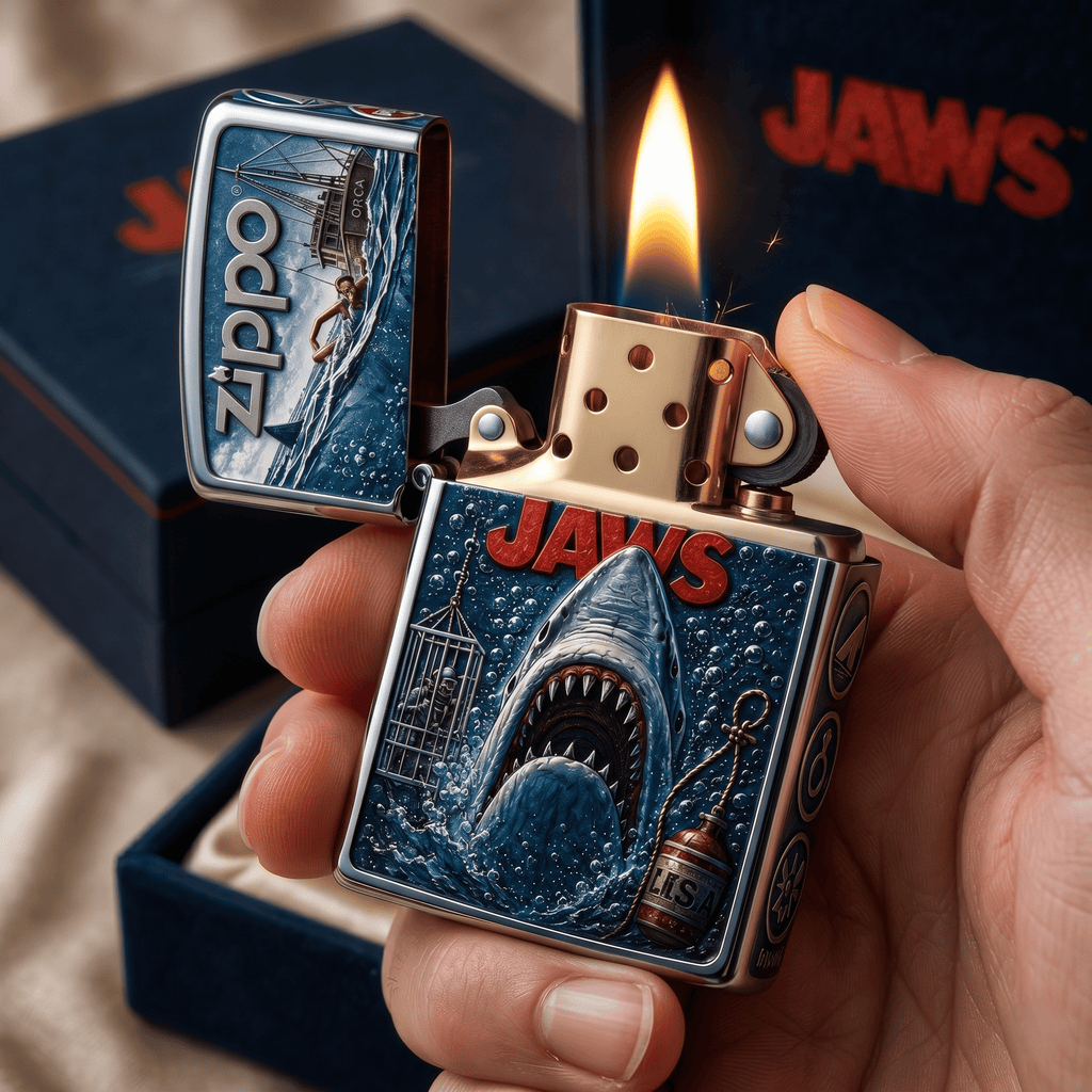 Premium JAWS Zippo Lighter TNSM