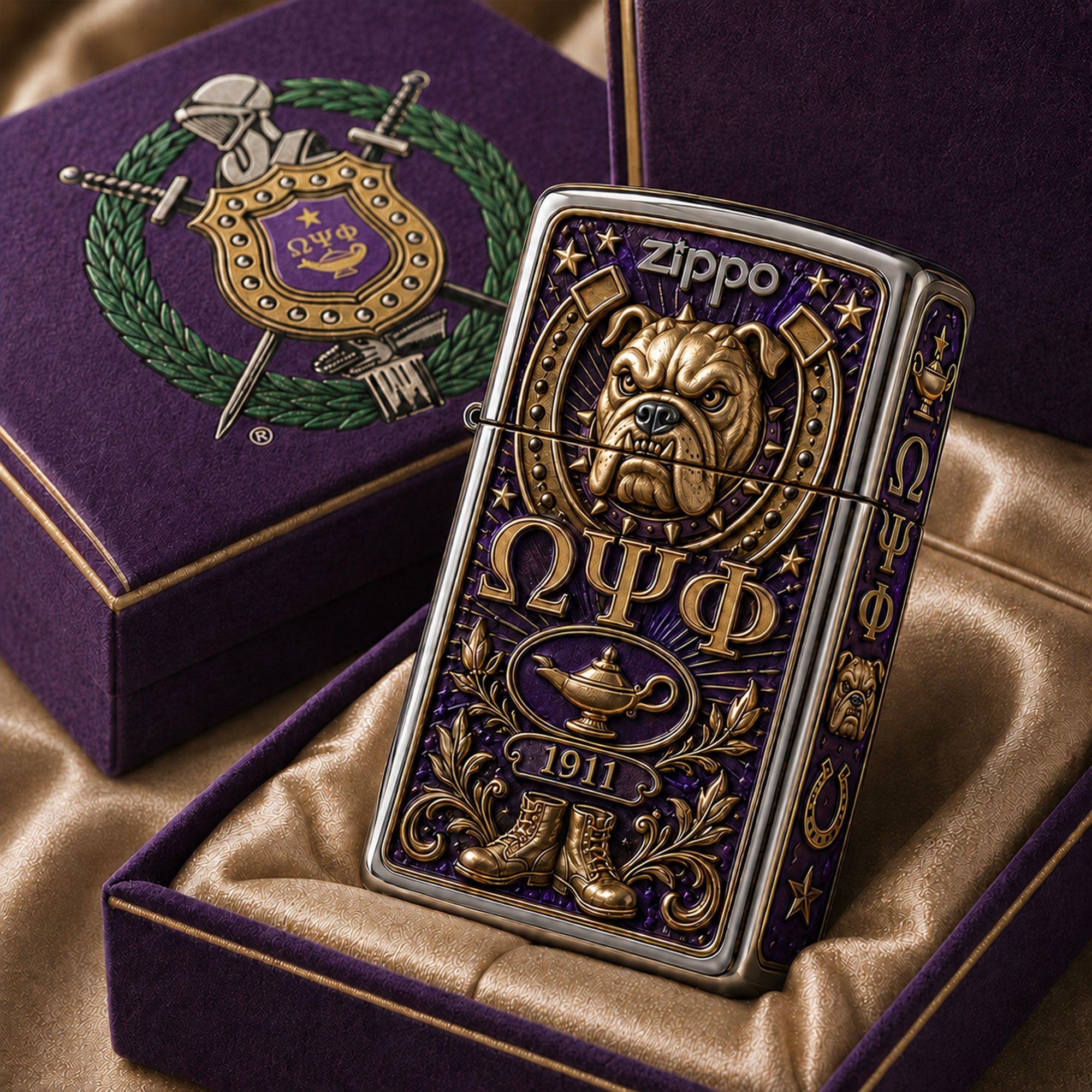 Premium OMPP Zippo Lighter TNSM